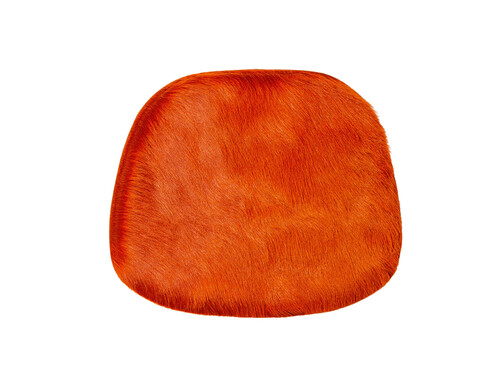 Sitzpad für Eames Plastic Side Chair Kuhfell | orange