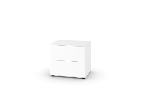 Schubkasten-Box Nex Pur B 60 cm, Schubkasten-Box mit 2 Schüben | weiß