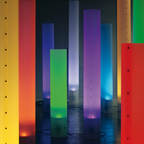 Stehleuchte Chameledeon Color LED Höhe 71 cm | transluzent