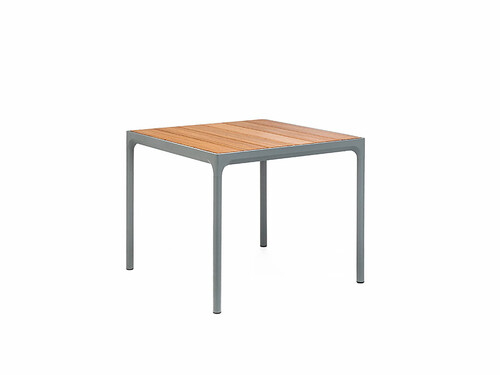 Tisch Four B 90 cm | Gestell: dunkelgrau