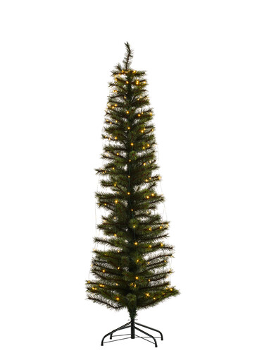 Weihnachtsbaum mit Fuß Alvin Tree H 180 cm mit 234 Lichtern | grün
